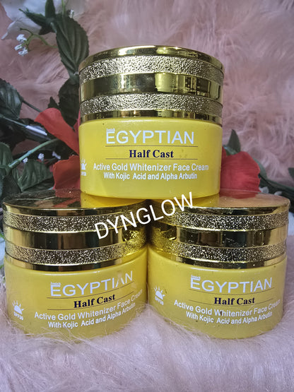 💯 Authentic 3 in 1 Egyptian gold Face Cream.