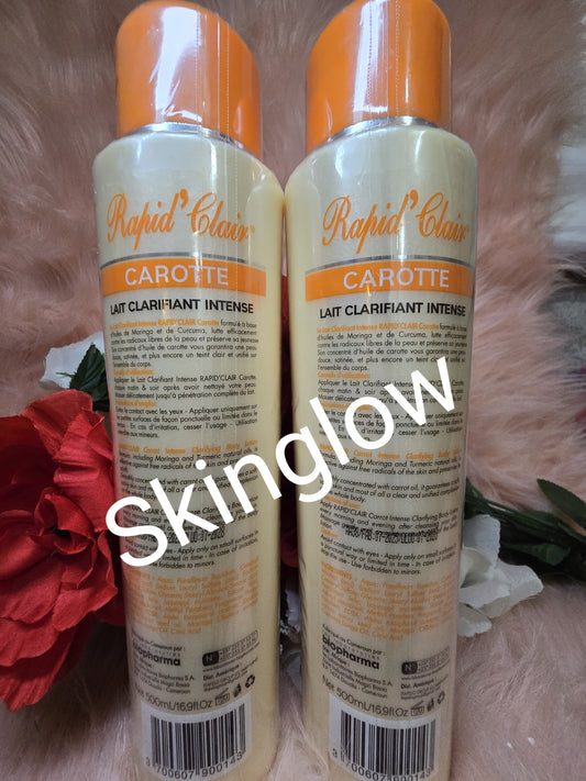 ORIGINAL Rapid Clair Carrot Lotion Big Size 500ml X 1