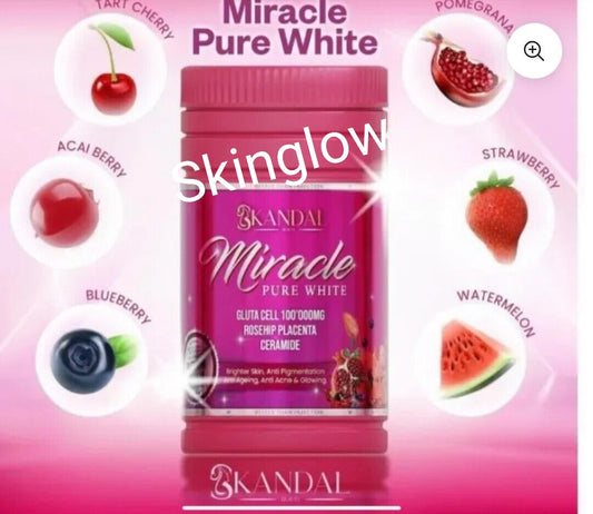 💯 Authentic  Skandal Miracle Purewhite premium edition 800g jar x1 anti-aging