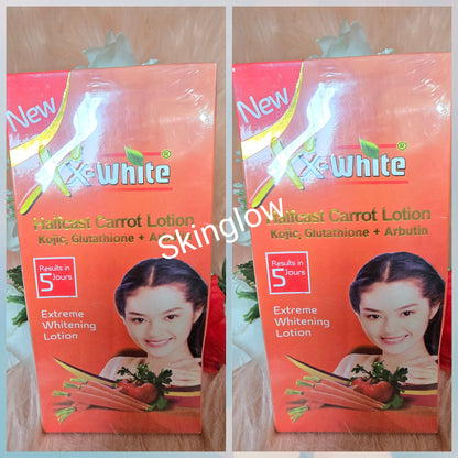 3pcs. XX-WHITE HC Egyptian [GOLD] body Lotio, Serum & Face Cream. 5 Days Action