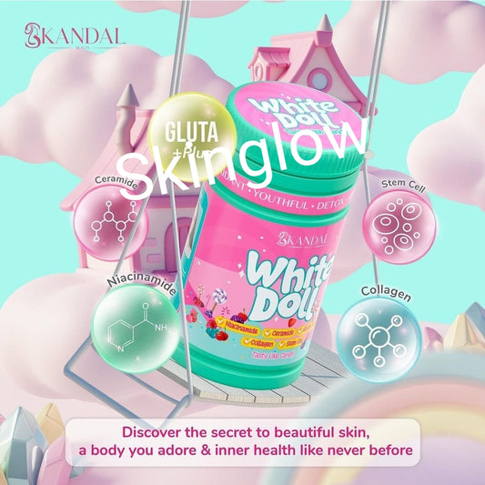 Original Skandal White-Doll 800g jar x1 anti-aging New