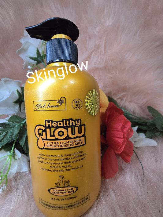 Healthy Glow Ultra Whitenizer With Vit.C & Niacinamide Body Milk Lotion 400mlx1