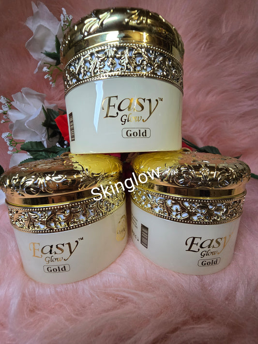 💯 Authentic Easy Glow GOLD Face Cream. Anti Sun Burn & spots Cream.80gx1
