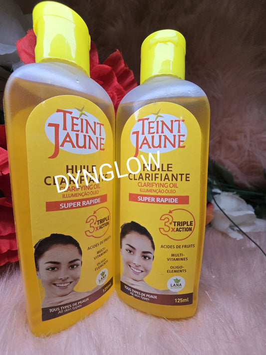 TEINT JAUNE CLARIFY BODY OIL. 125ML