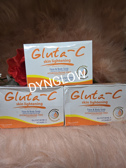 100% Original Gluta -C  face and body soap x2
