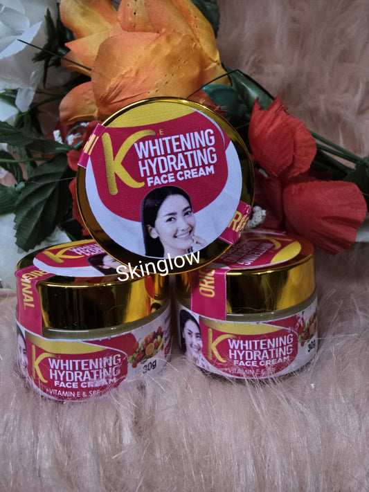 1 Jar K-Whitening Hydrating Face Cream With Vitamin C & Glutathion 30ml