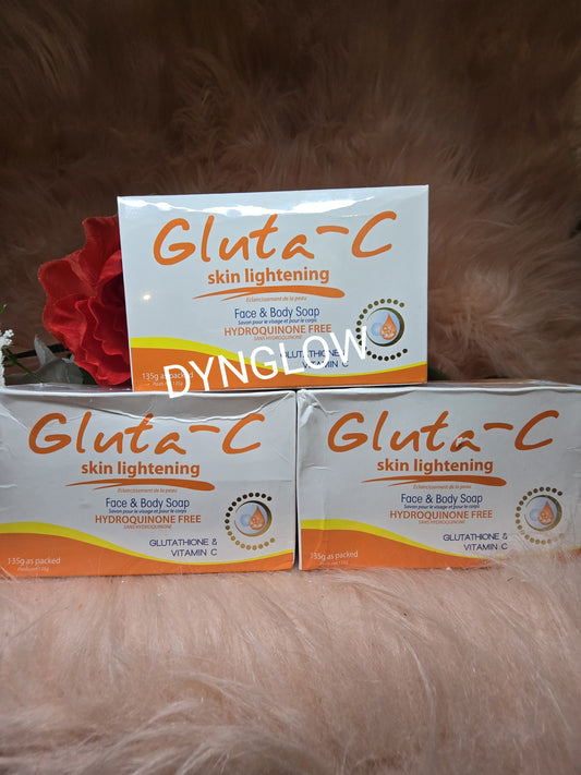 100% Original Gluta -C  face and body soap x2