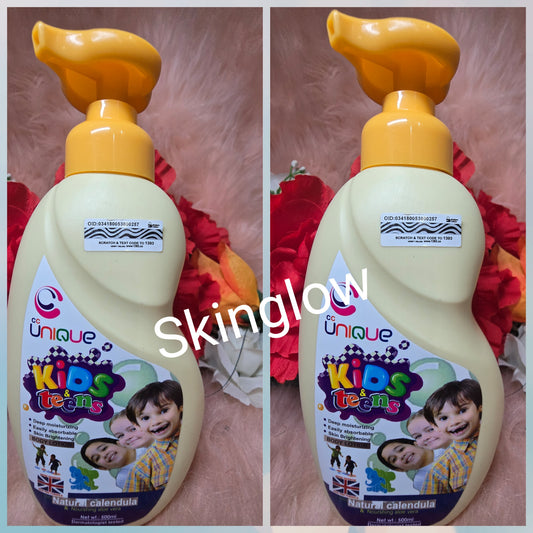 Unique kids & teens moisturizing & glowing body lotion X 1 bottle