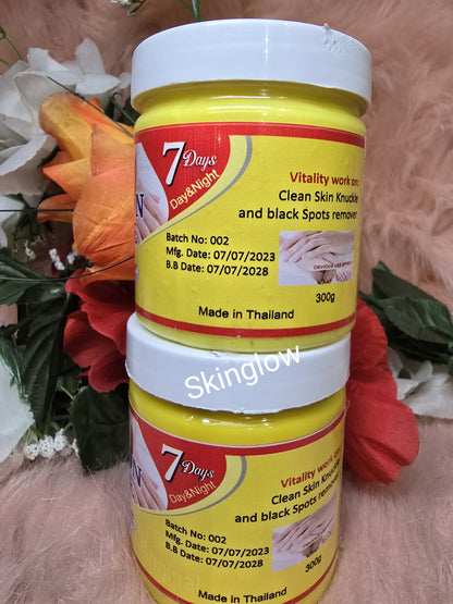 Action Miracle Knuckle Cream,3triple Action. Clean & Clear X 1
