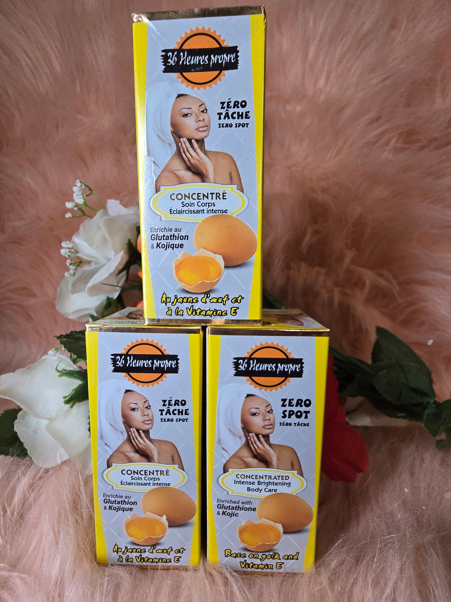Zero tache egg yolk serum with glutathione & Kojique