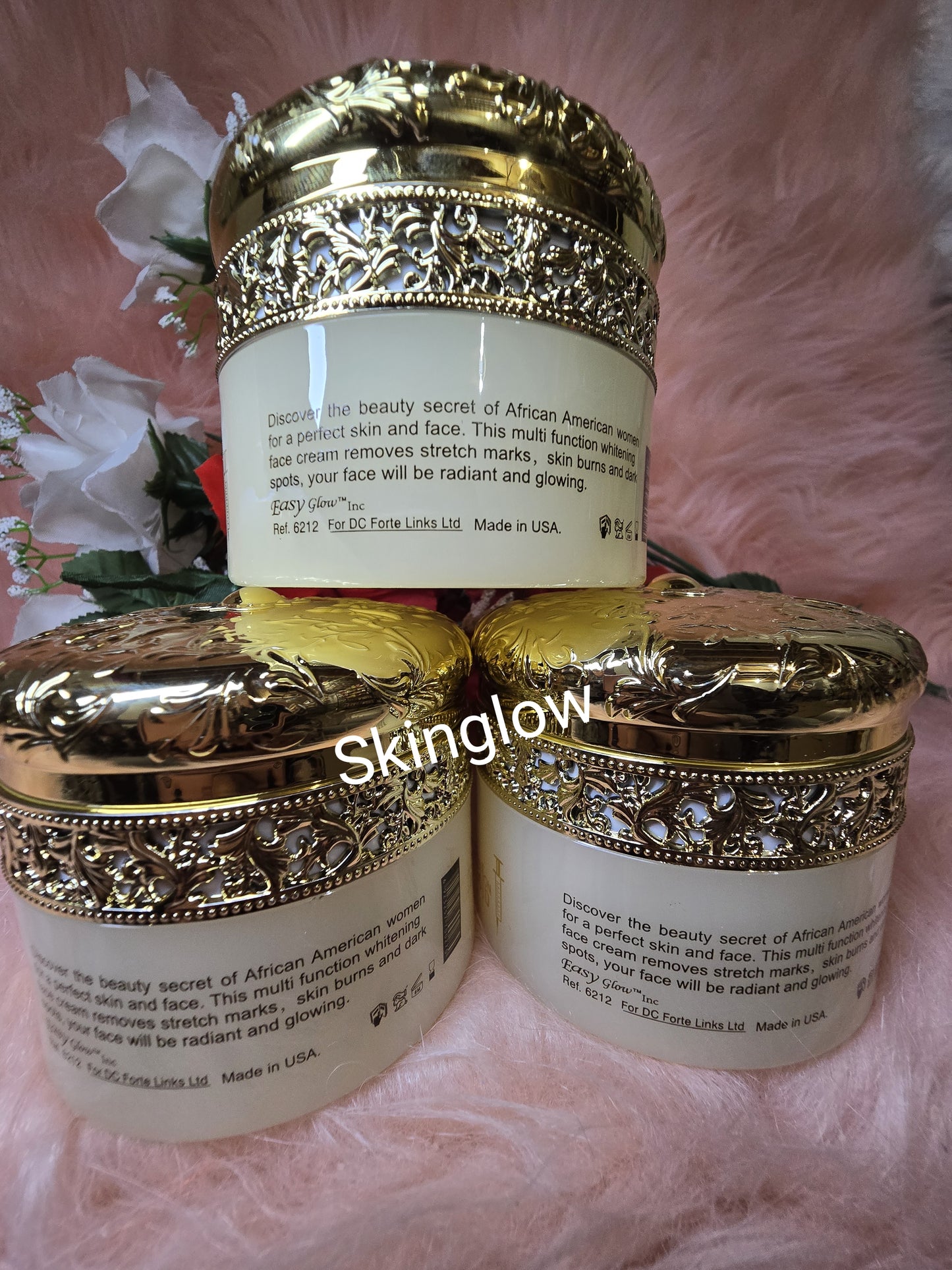 💯 Authentic Easy Glow GOLD Face Cream. Anti Sun Burn & spots Cream.80gx1
