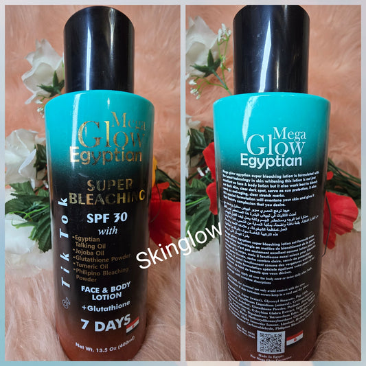 MEGA GLOW EGYPTAIAN SUPER BLEACHING LOTION 400ML