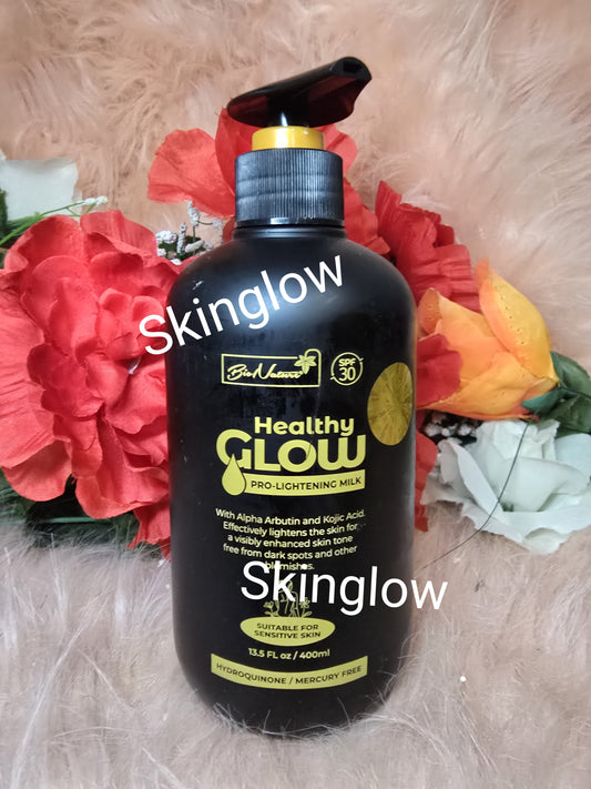 Healthy Glow Ultra Whitenizer With Alpha Arbutin + Kojic Body Milk Lotion 400ml