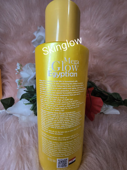 MEGA GLOW EGYPTIAN GOLD 24K ANTI- AGE LOTION SPF 30 X1