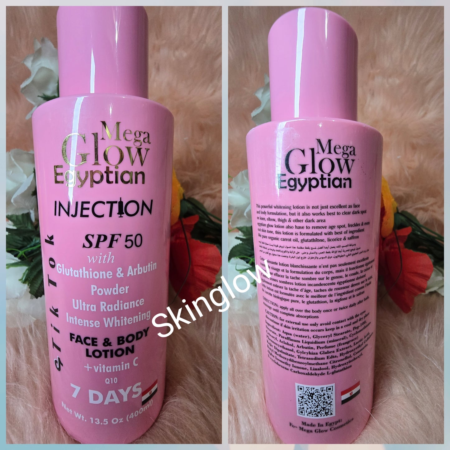 MEGA GLOW EGYPTIAN LOTION 400ML