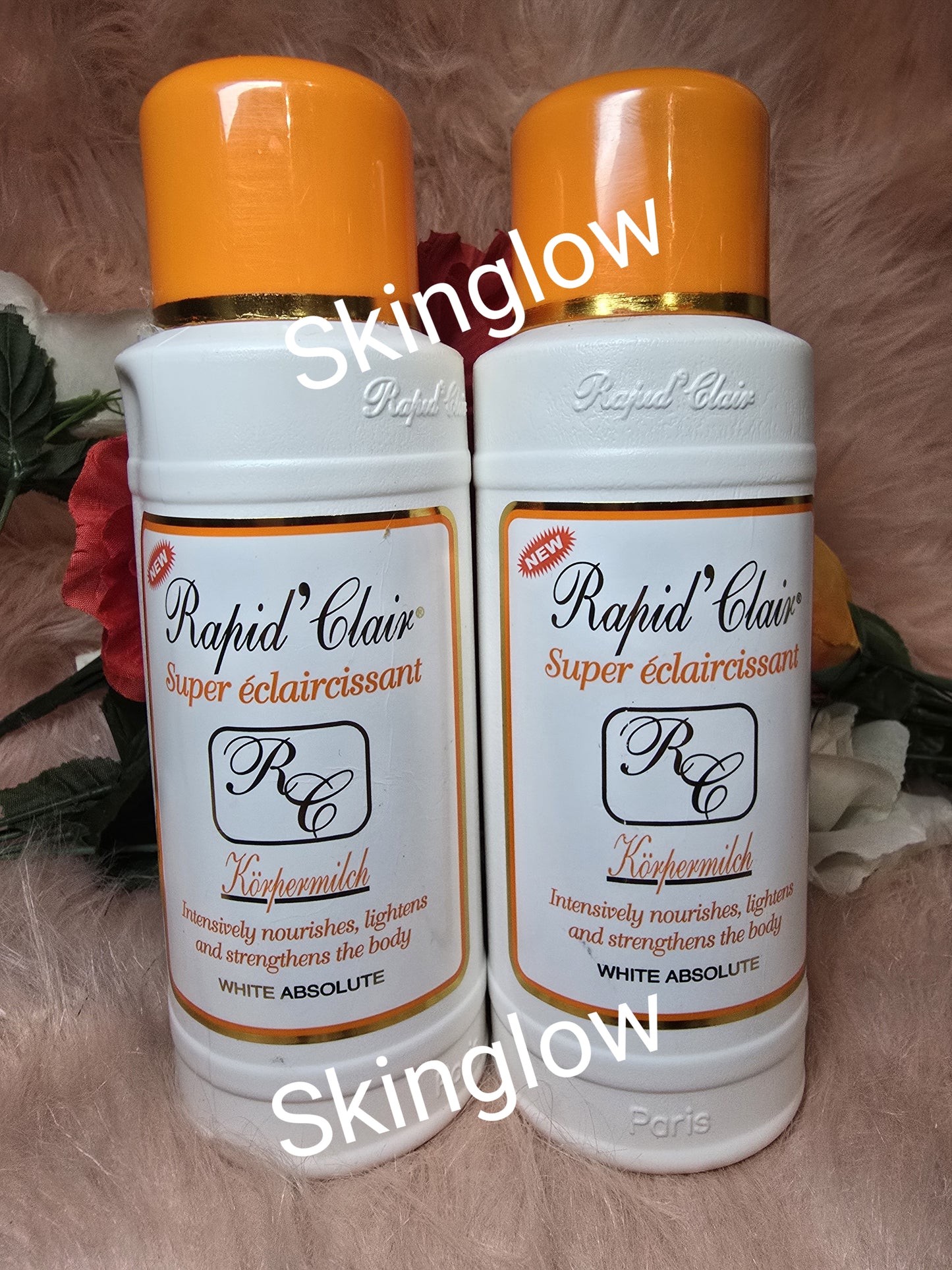 Authentic Rapid Clair super Ecclaircissant body lotion 500ml X 1 bottle