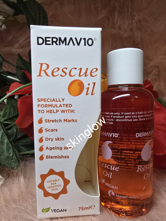 Rescue oil for Aging Skin, Stretch Marks, Scars, Blemishes, Dry Skin, 75mlx