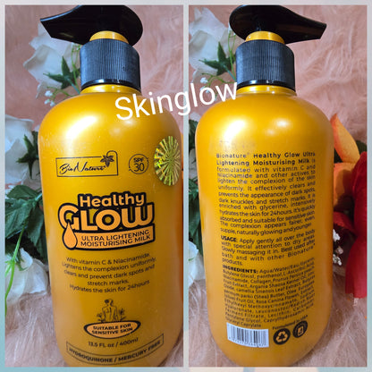 Healthy Glow Ultra Whitenizer With Vit.C & Niacinamide Body Milk Lotion 400mlx1