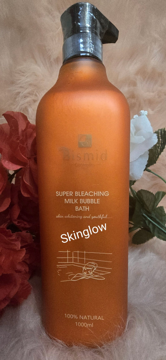 Original Bismid Super Milk Bubble Bath Shower Gel 1000ml 💯 Natural