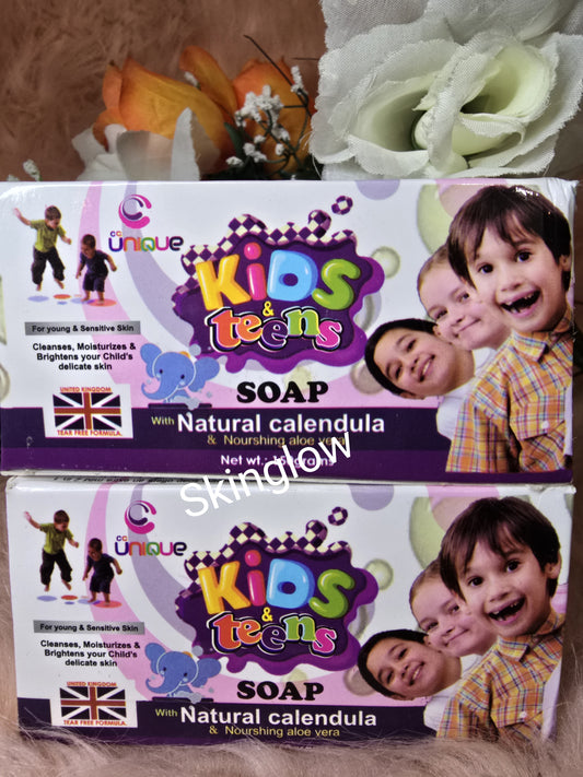 2ps Unique Kids & Teens Skin Brightening Body soap  for Sensitive Skin. Great for kids & Teens.