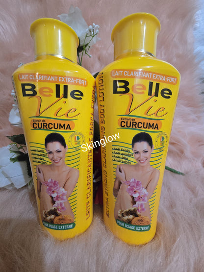 2pcs Belle Vie Curcuma Extracts Body Lotion& Serum