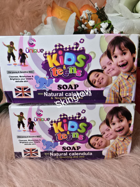 2ps Unique Kids & Teens Skin Brightening Body soap for Sensitive Skin. Great for kids & Teens.