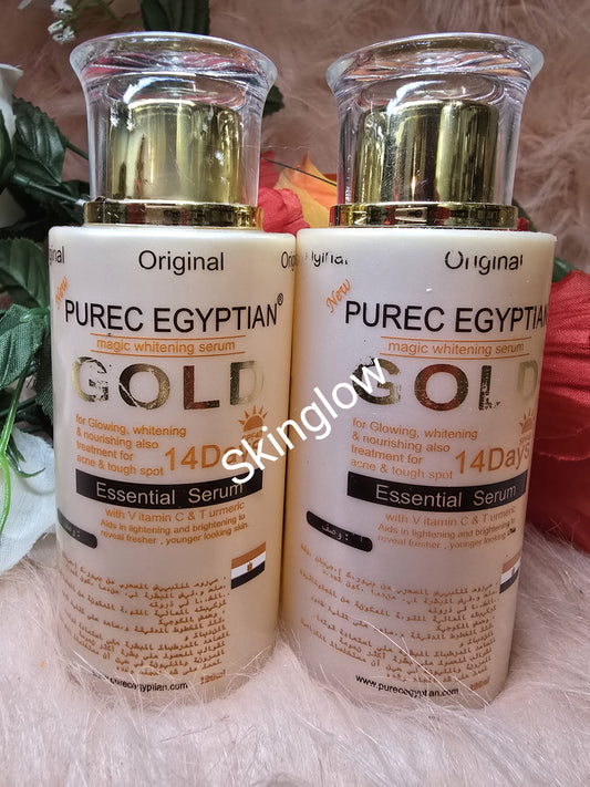ORIGINAL PUREC EGYPTIAN GOLD SERUM 120ML X1