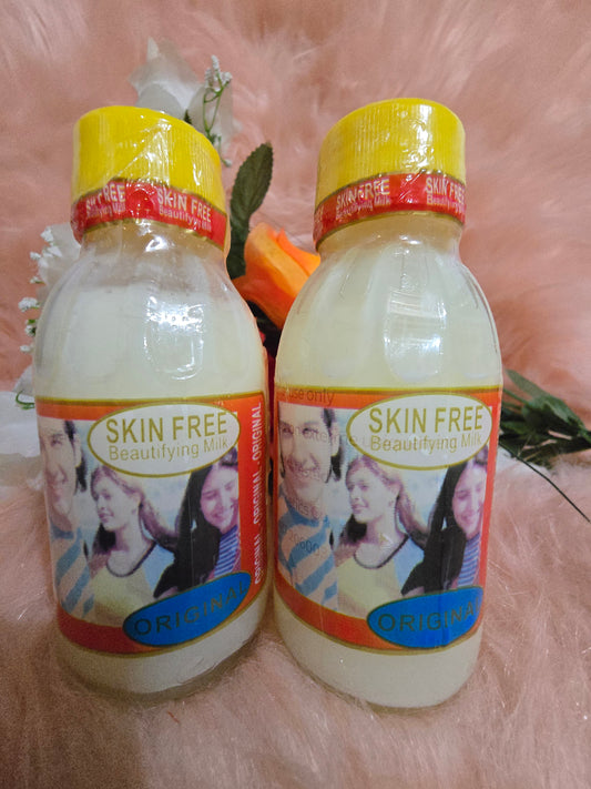💯 Authentic  SKIN FREE BEAUTIFYING  MILK100ML X 1