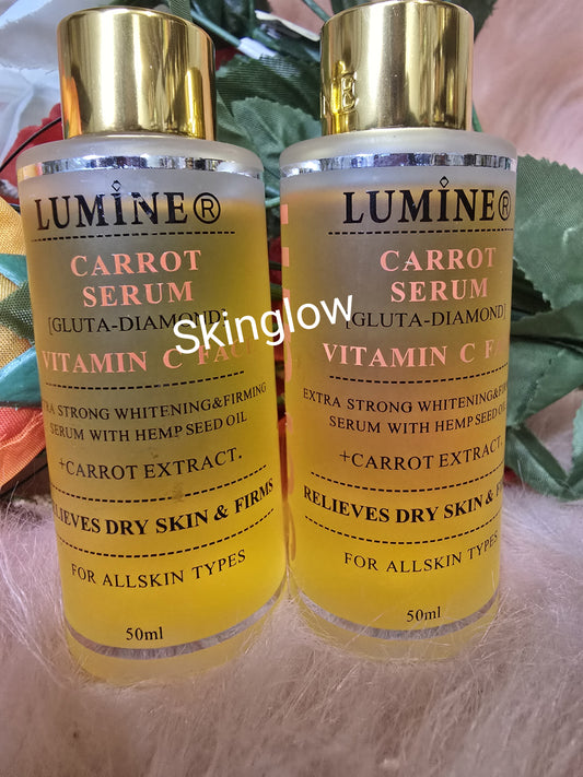 Lumine Carrot Body  serum.  With Vitamin C. 50ML X 1 💯 AUTHENTIC