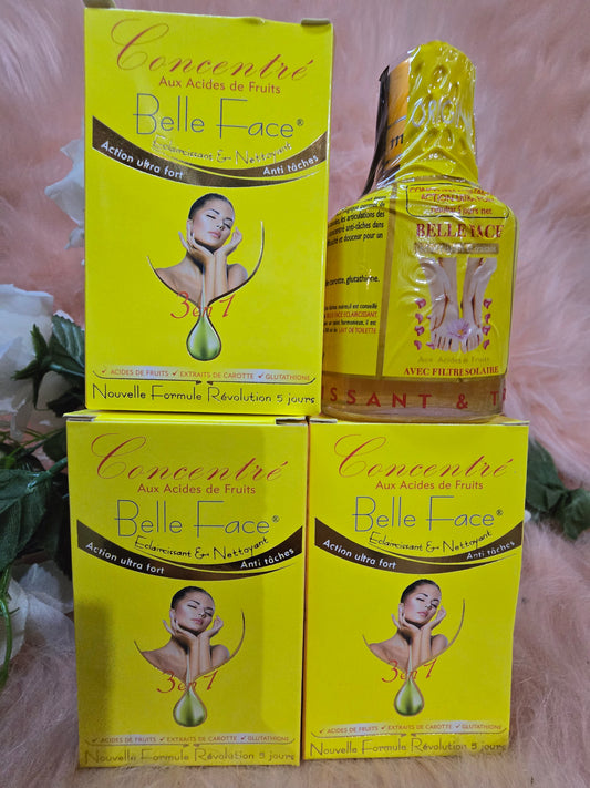belle face serum for hands and feet
