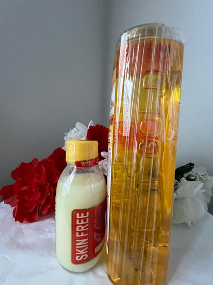 Authentic VeetGold Turmeric Super Oil & Skin Free Beautifying Milk